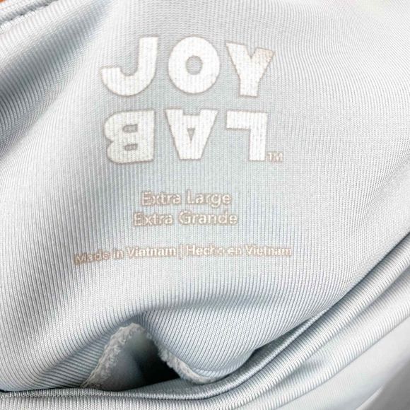 JoyLab Joy Lab Athletic Yoga Pants Leggings Gray Burnt Orange Floral XL - Picture 11 of 11